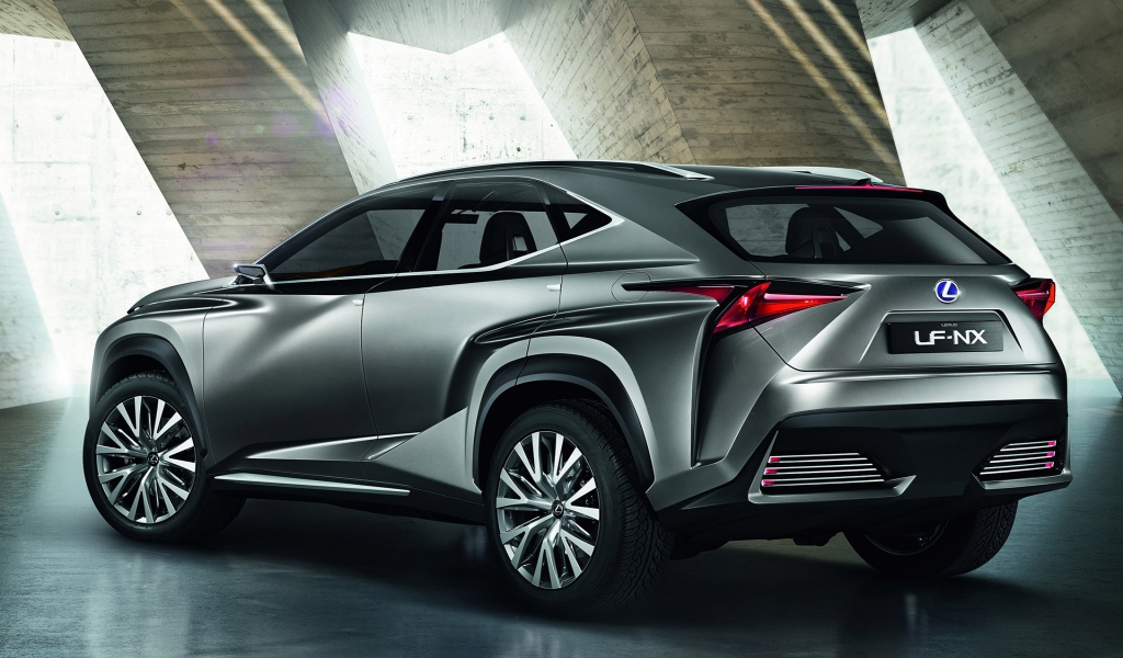Lexus Concept Crossover for 1024 x 600 widescreen resolution