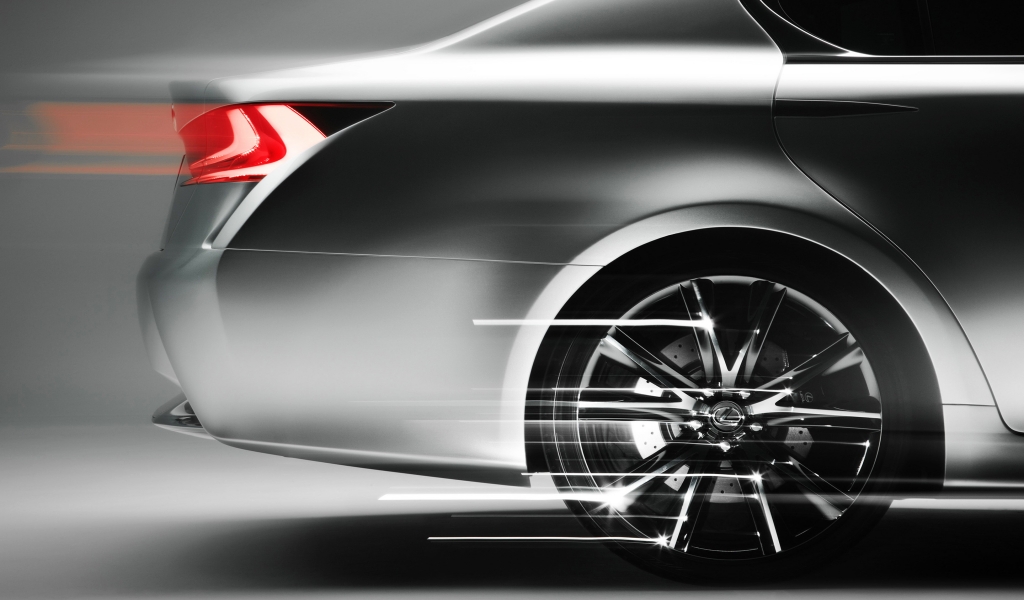 Lexus LF-GH Concept for 1024 x 600 widescreen resolution