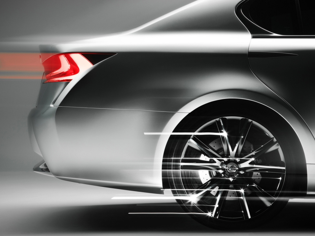 Lexus LF-GH Concept for 1024 x 768 resolution
