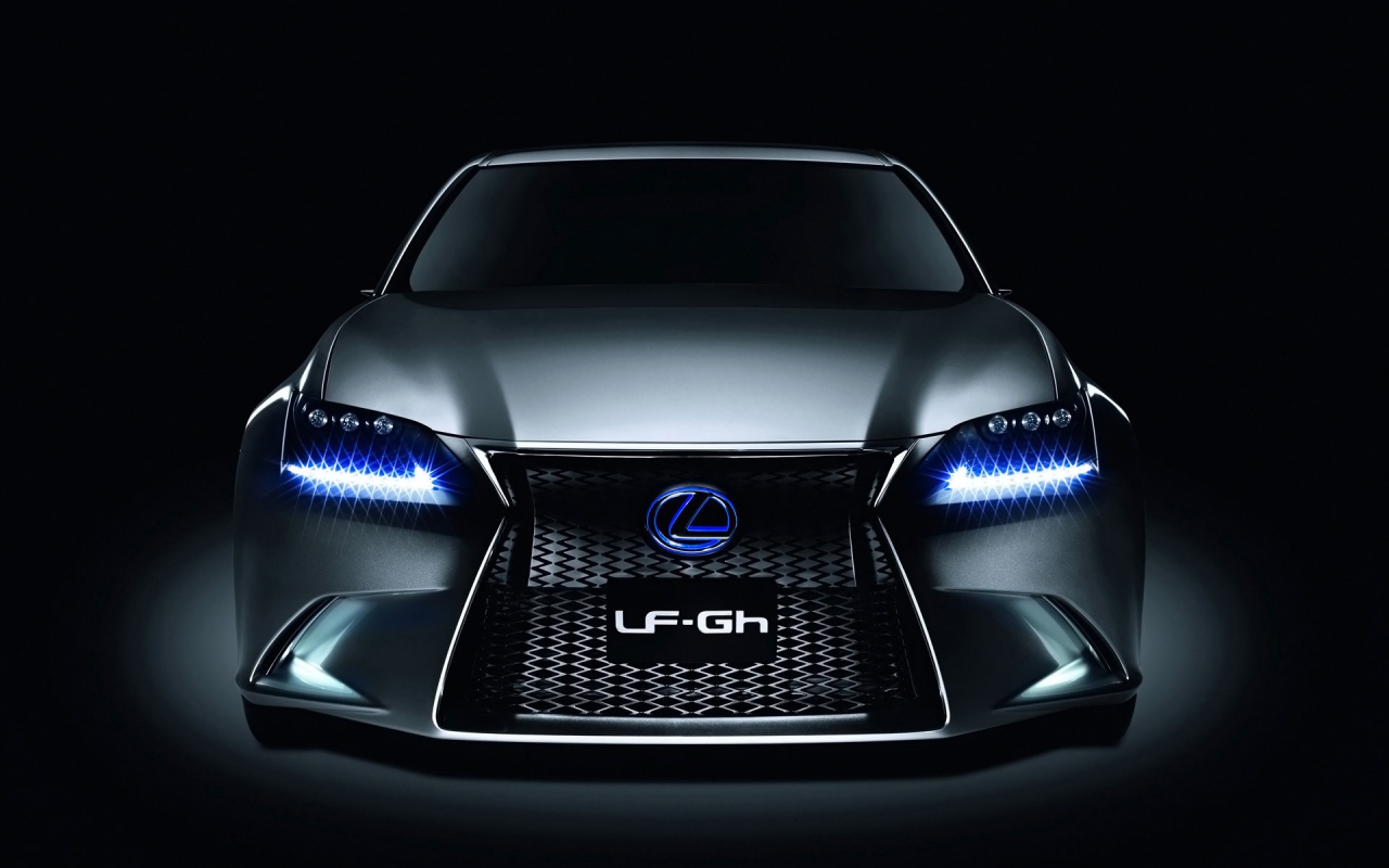 Lexus LF-Gh Hybrid Concept Front for 1280 x 800 widescreen resolution
