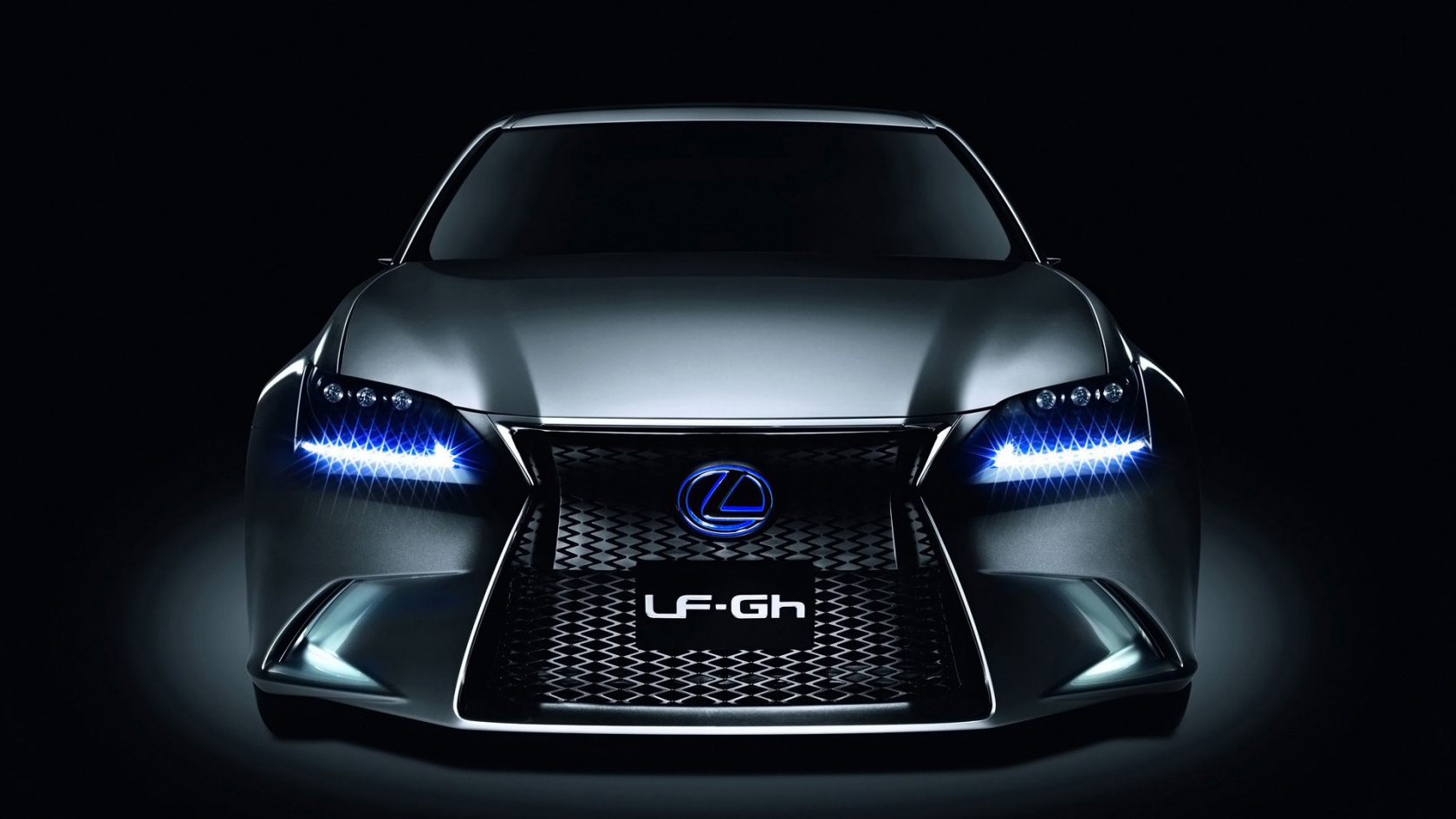 Lexus LF-Gh Hybrid Concept Front for 1680 x 945 HDTV resolution
