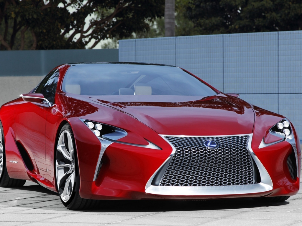 Lexus LF LC Concept for 1024 x 768 resolution