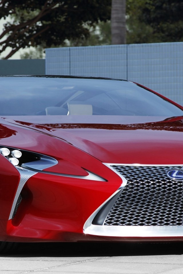 Lexus LF LC Concept for 640 x 960 iPhone 4 resolution