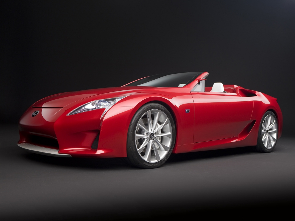Lexus LFA Roadster Concept for 1024 x 768 resolution