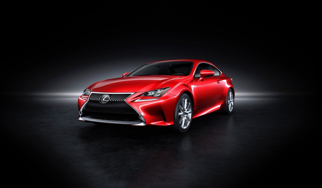 Lexus RC Coupe 2014 for 1024 x 600 widescreen resolution