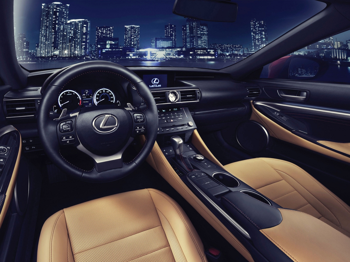 Lexus RC Coupe Interior for 1152 x 864 resolution