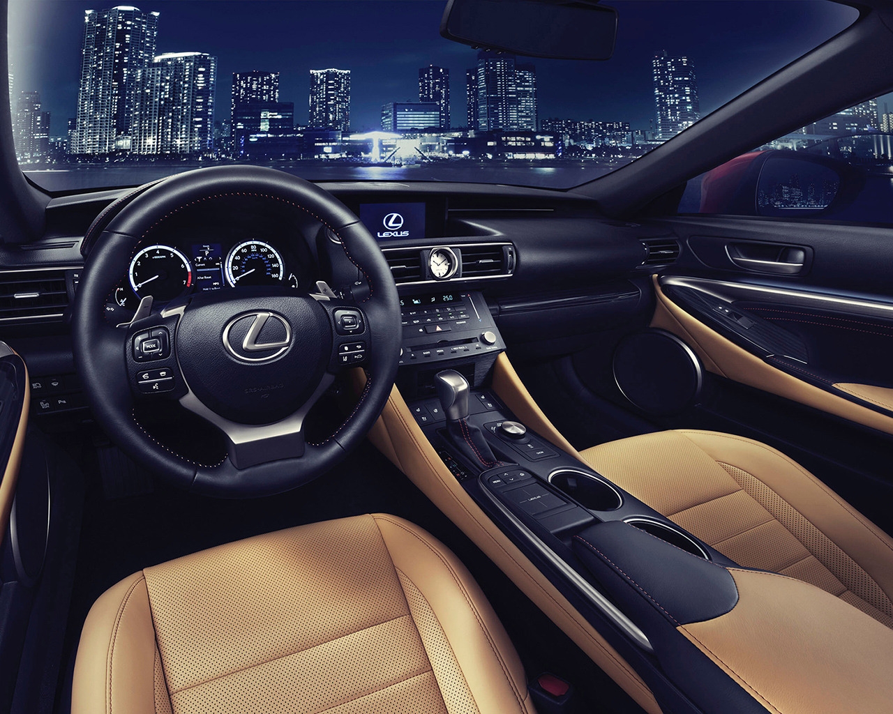 Lexus RC Coupe Interior for 1280 x 1024 resolution