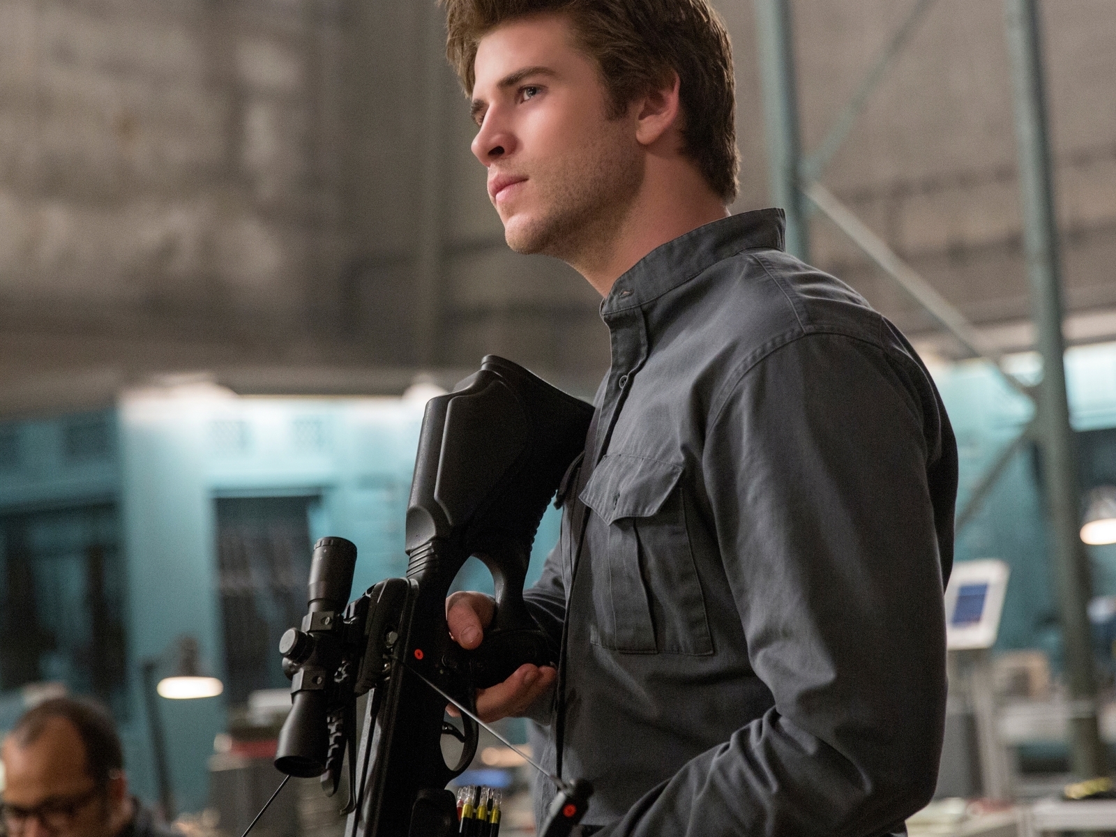 Liam Hemsworth in The Hunger Games for 1600 x 1200 resolution