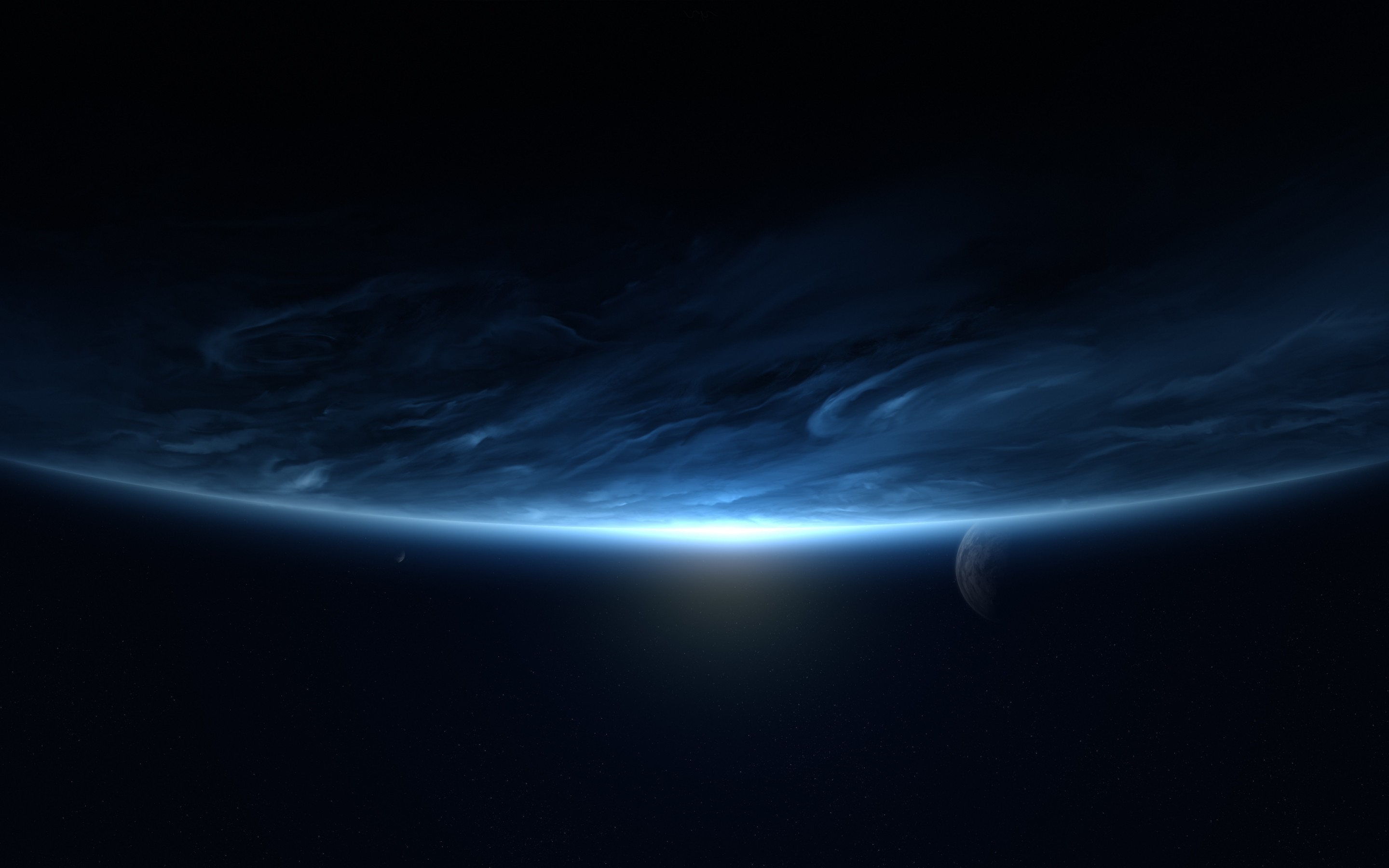 Light Under the Planet for 2880 x 1800 Retina Display resolution
