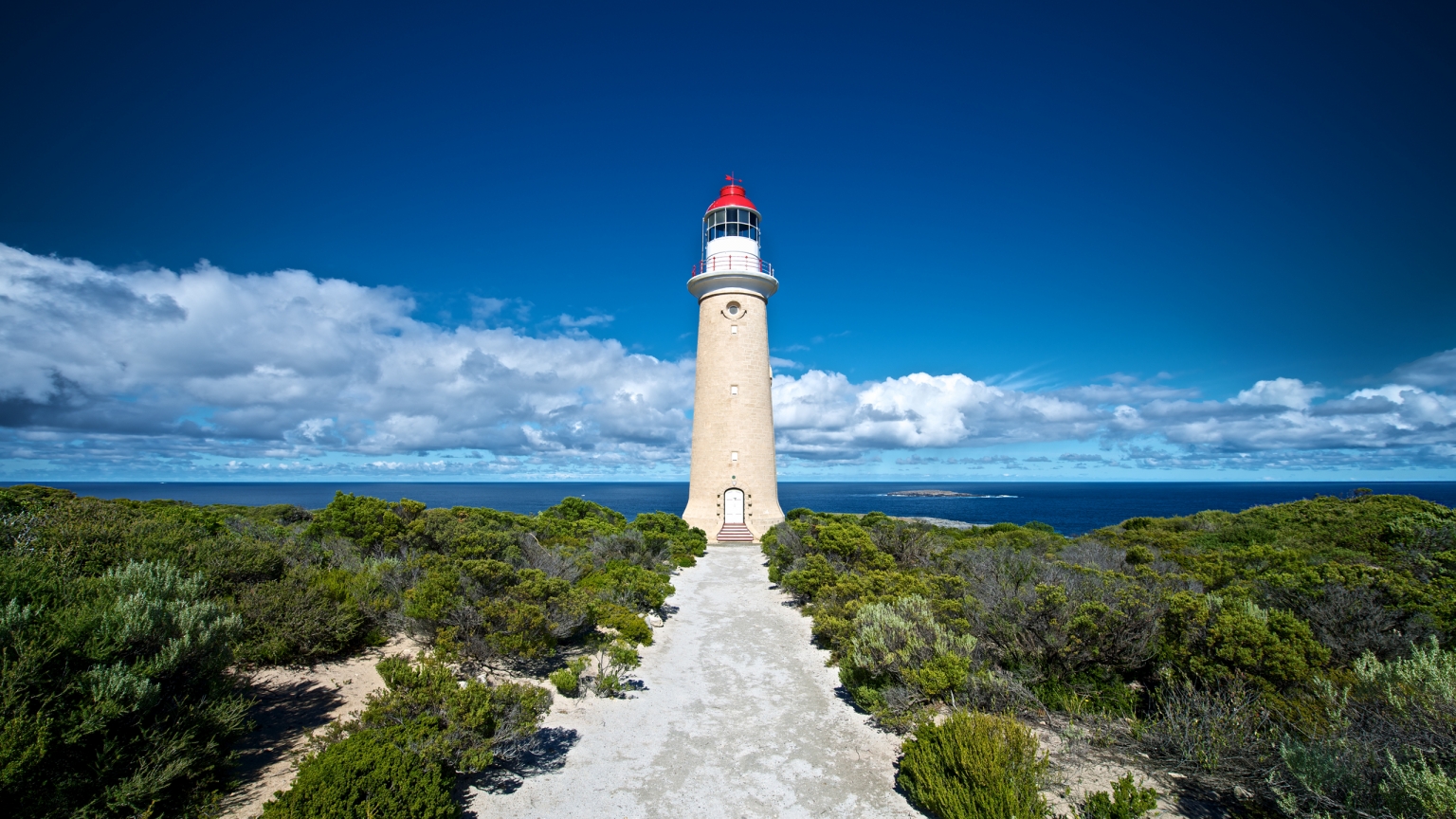 Lighthouse Kangaroo Island for 1536 x 864 HDTV resolution