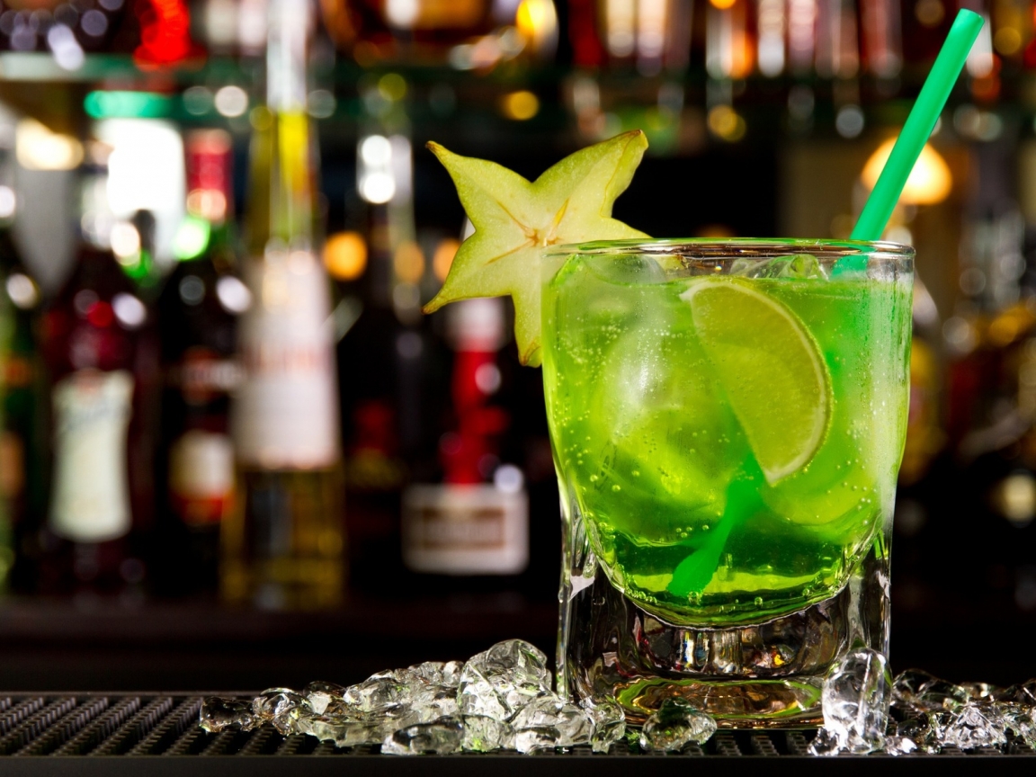 Lime Cocktail for 1152 x 864 resolution