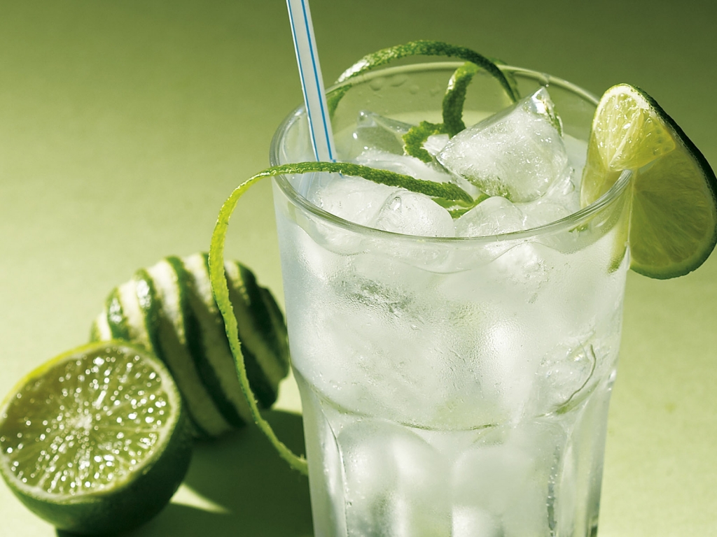 Lime Refreshing Cocktail for 1024 x 768 resolution