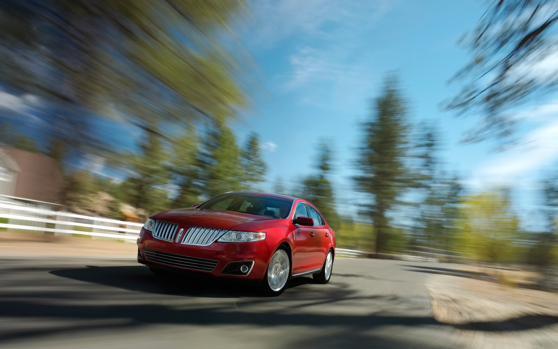 Lincoln Mark MKS Speed 2009 for 1920 x 1200 widescreen resolution