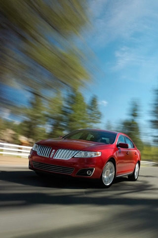 Lincoln Mark MKS Speed 2009 for 320 x 480 iPhone resolution
