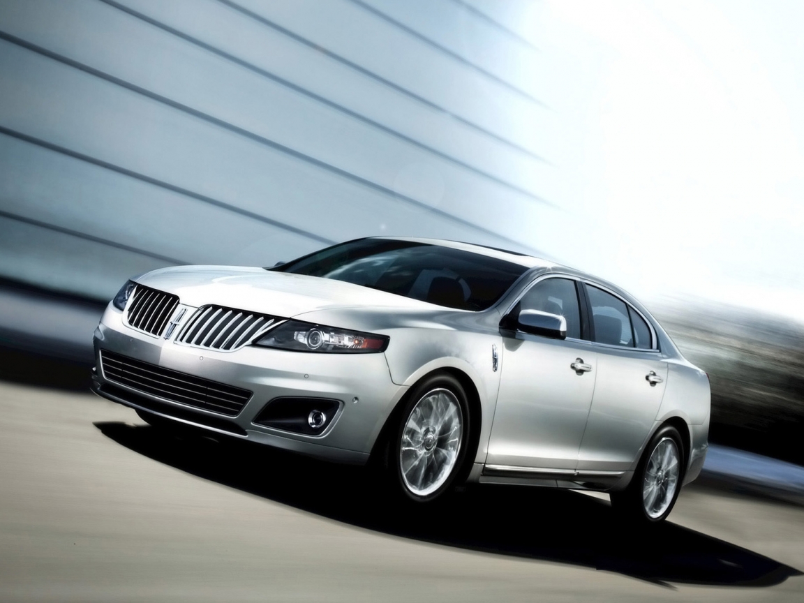 Lincoln MKS 2011 Silver for 1152 x 864 resolution