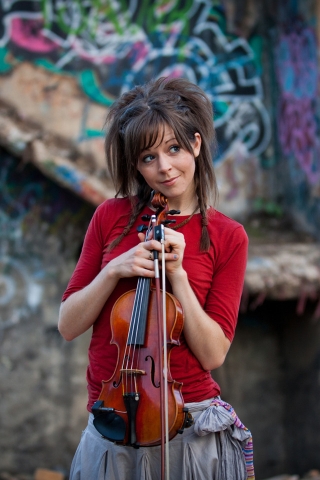 Lindsey Stirling for 320 x 480 iPhone resolution