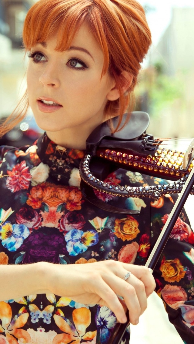 Lindsey Stirling Beautiful for 640 x 1136 iPhone 5 resolution