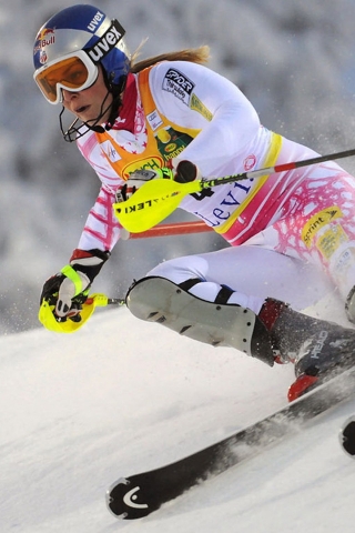 Lindsey Vonn for 320 x 480 iPhone resolution
