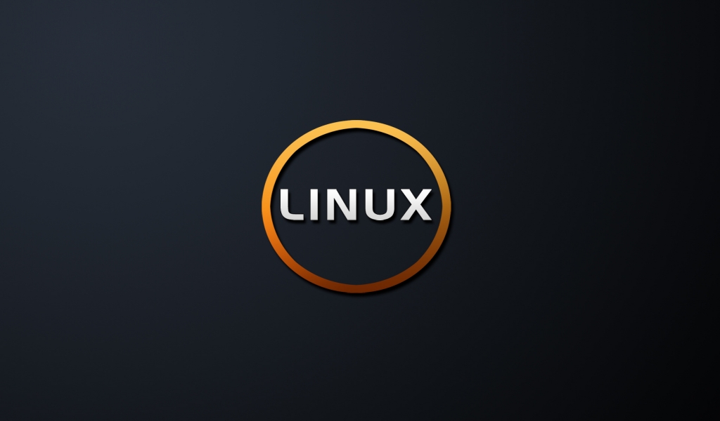 Linux OS Logo for 1024 x 600 widescreen resolution