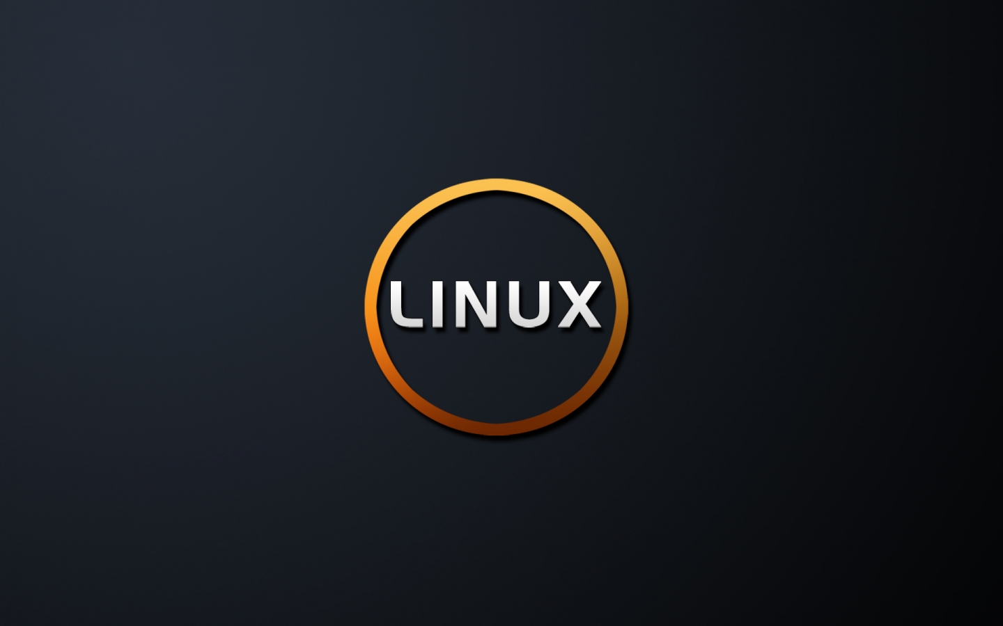 Linux OS Logo for 1440 x 900 widescreen resolution
