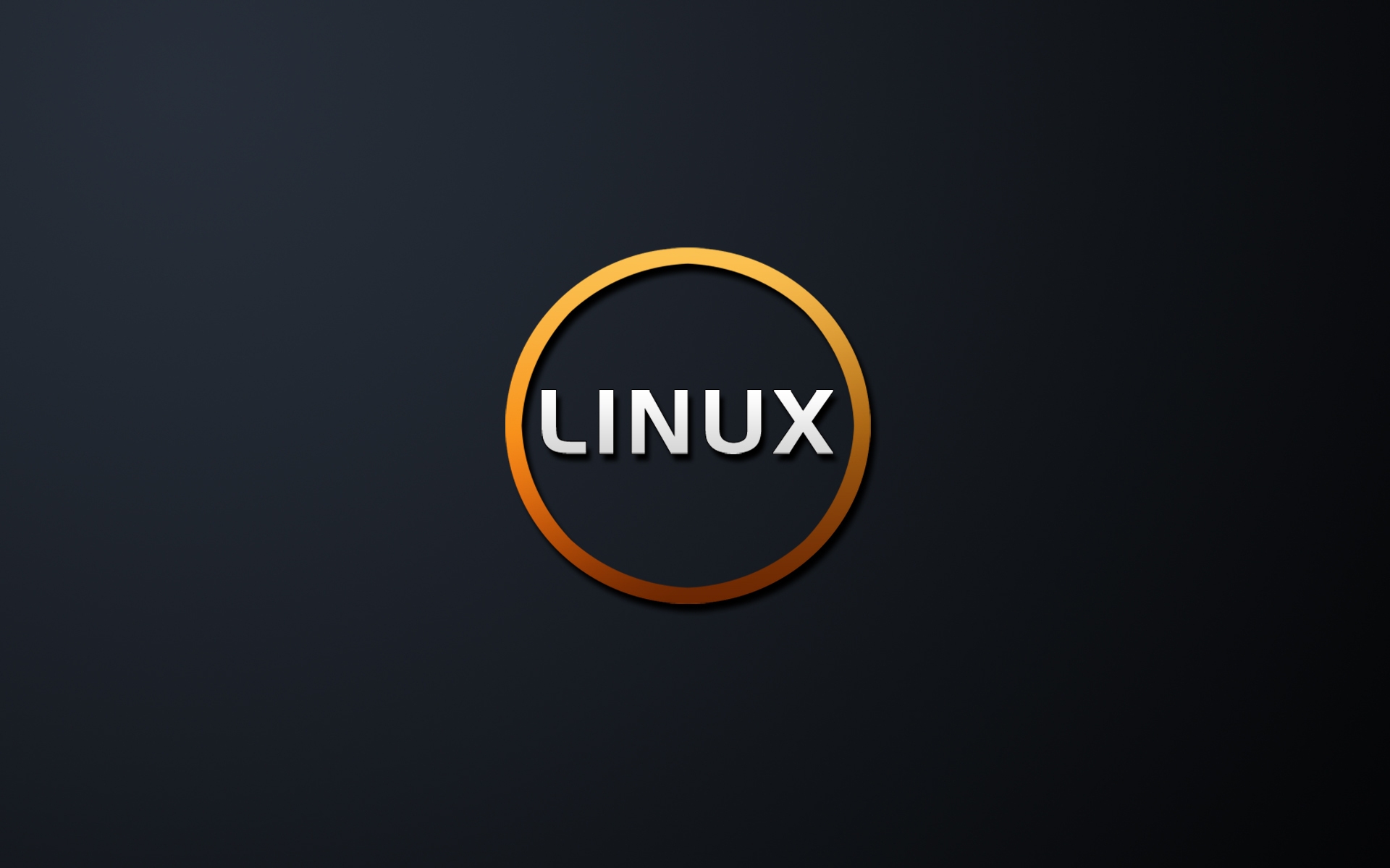 Linux OS Logo for 1920 x 1200 widescreen resolution