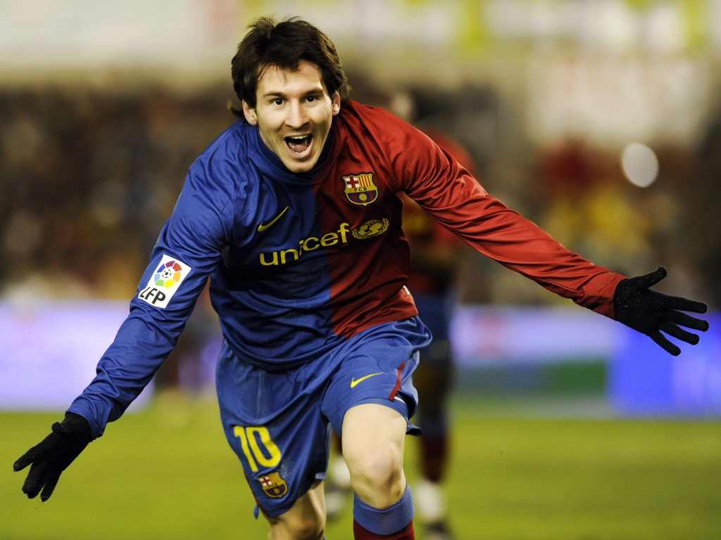 Lionel Messi Barcelona for 1024 x 768 resolution