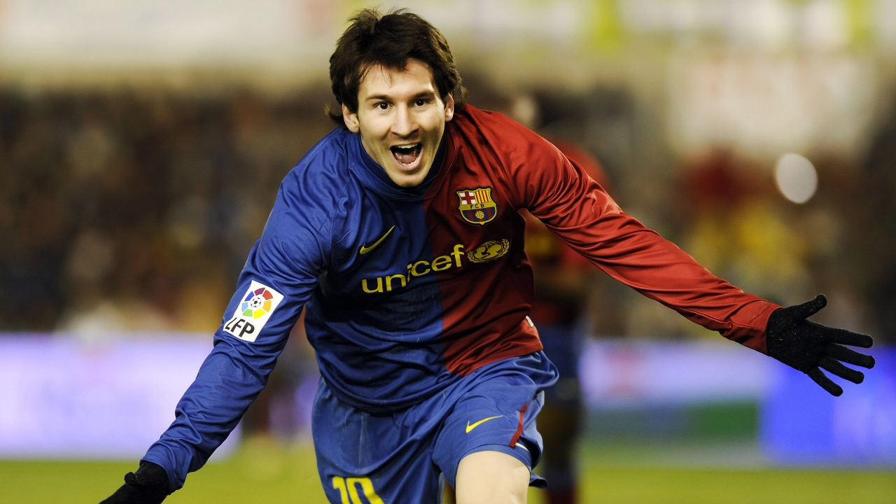 Lionel Messi Barcelona for 1280 x 720 HDTV 720p resolution