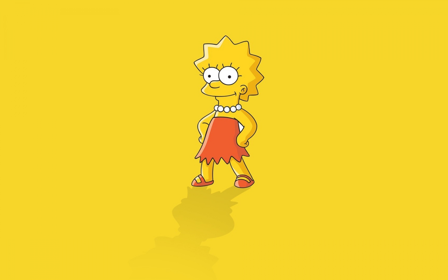 Lisa Simpson for 1440 x 900 widescreen resolution