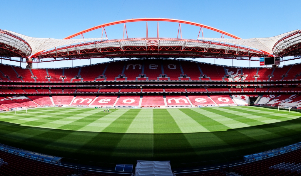 Lisbon Stadium for 1024 x 600 widescreen resolution