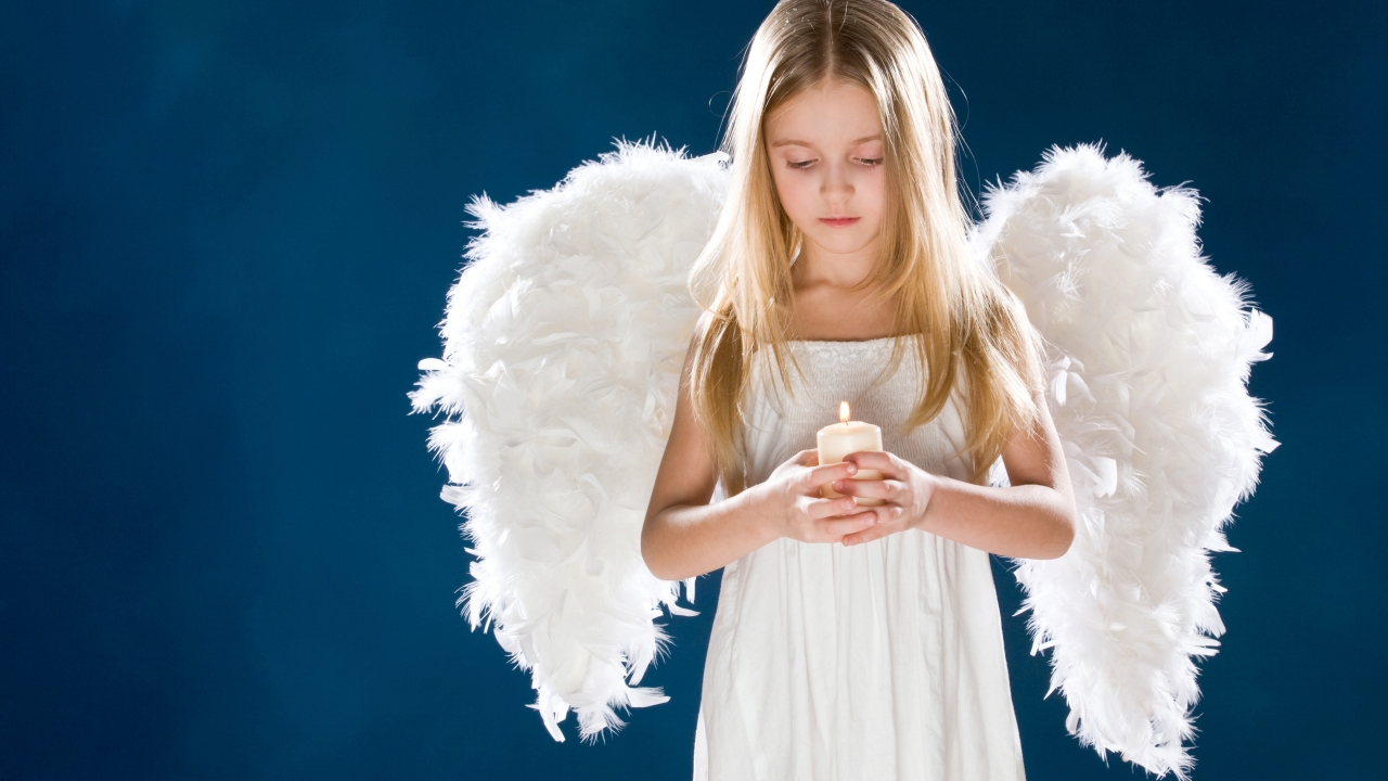 Little Angel Girl for 1280 x 720 HDTV 720p resolution