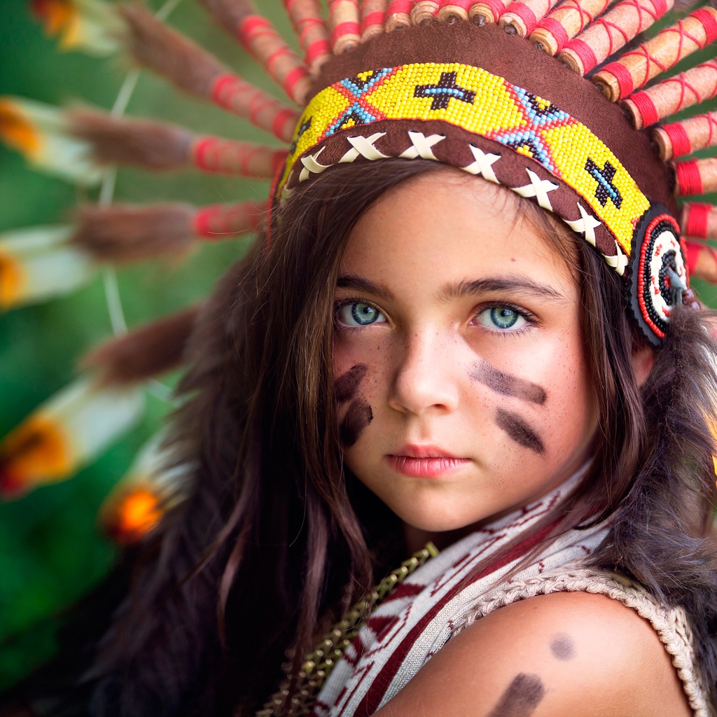 Little Indian for 1024 x 1024 iPad resolution