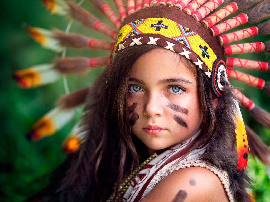Little Indian for 1024 x 768 resolution