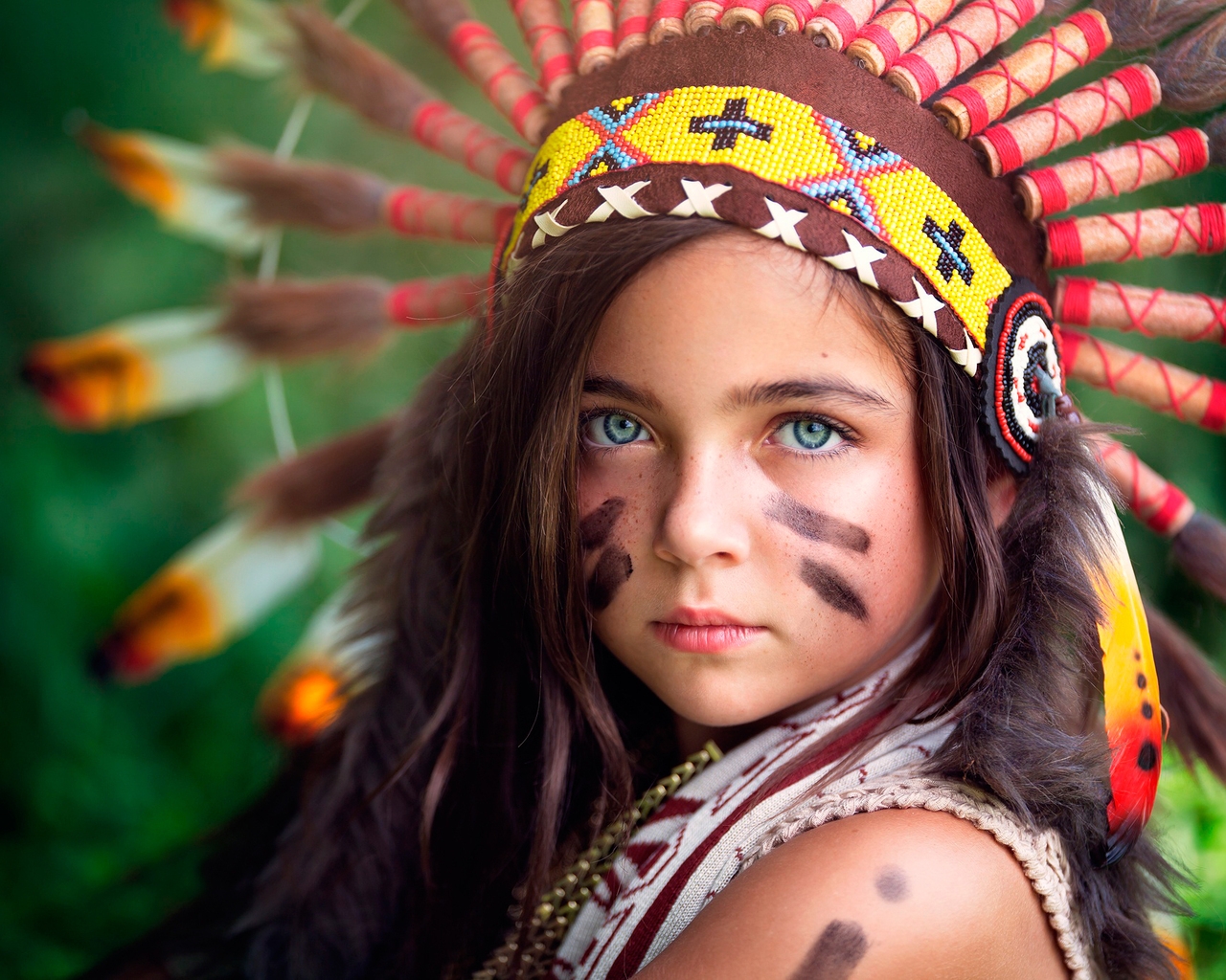 Little Indian for 1280 x 1024 resolution