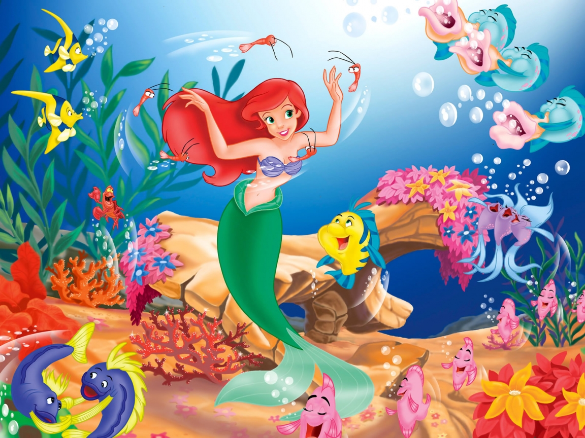 Little Mermaid for 1152 x 864 resolution