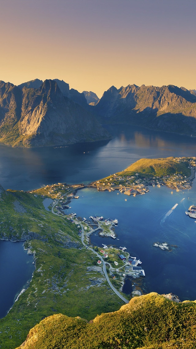  Lofoten Islands Norway for 640 x 1136 iPhone 5 resolution