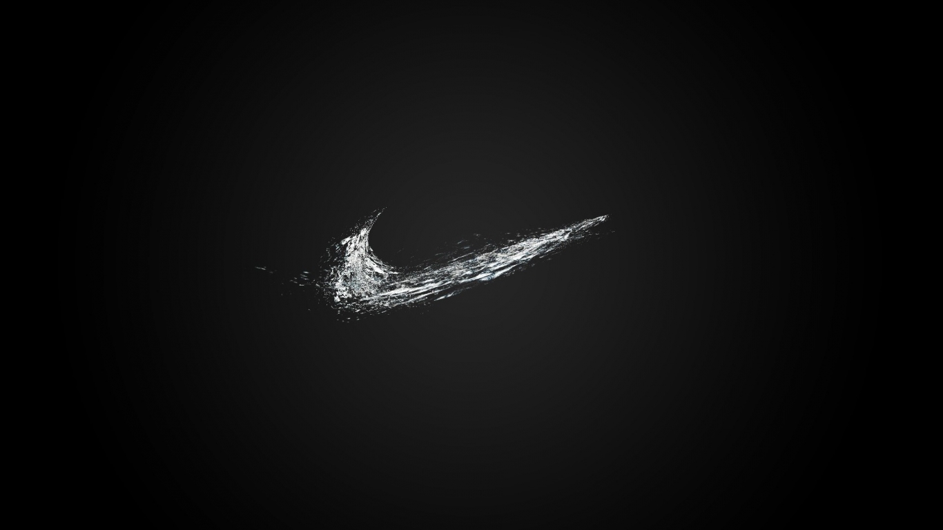 Logo Nike for 1366 x 768 HDTV resolution