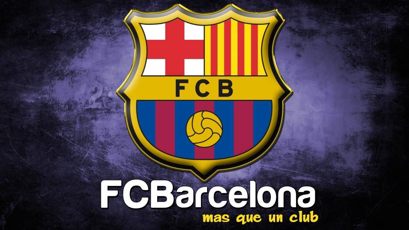 Logo of Barcelona for 1366 x 768 HDTV resolution