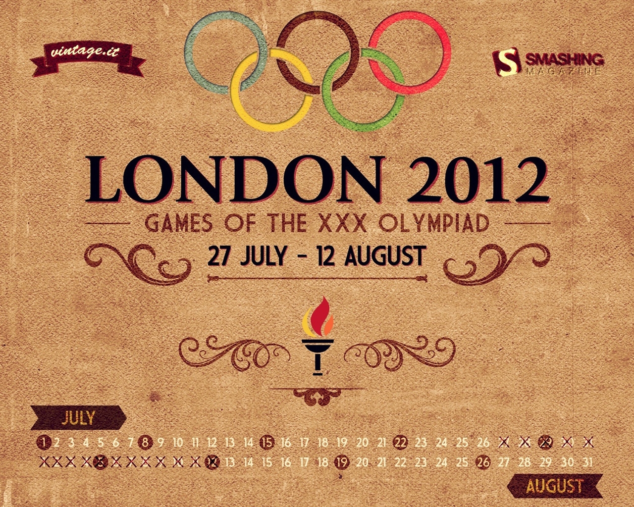 London 2012 Olympics for 1280 x 1024 resolution