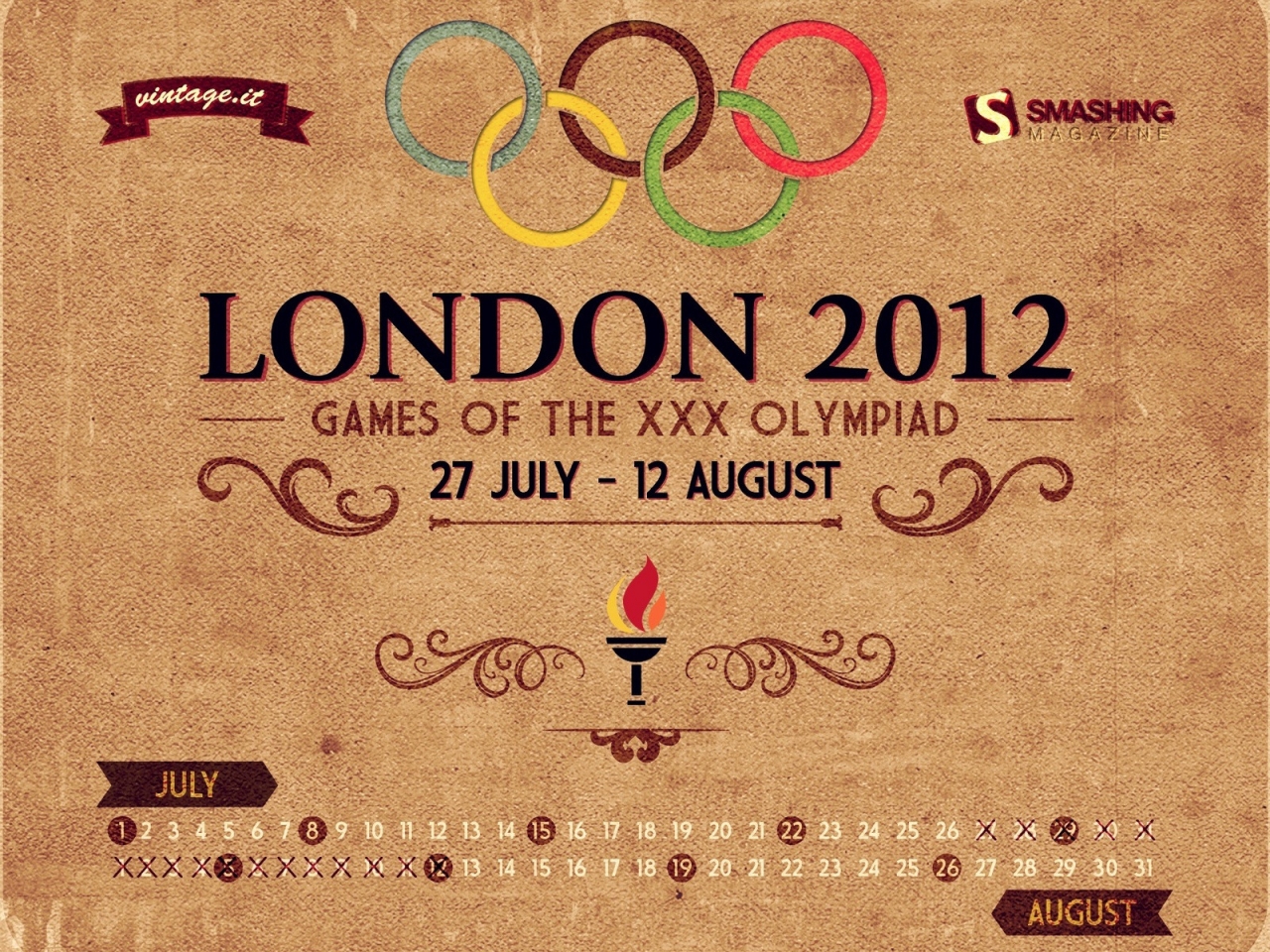 London 2012 Olympics for 1280 x 960 resolution
