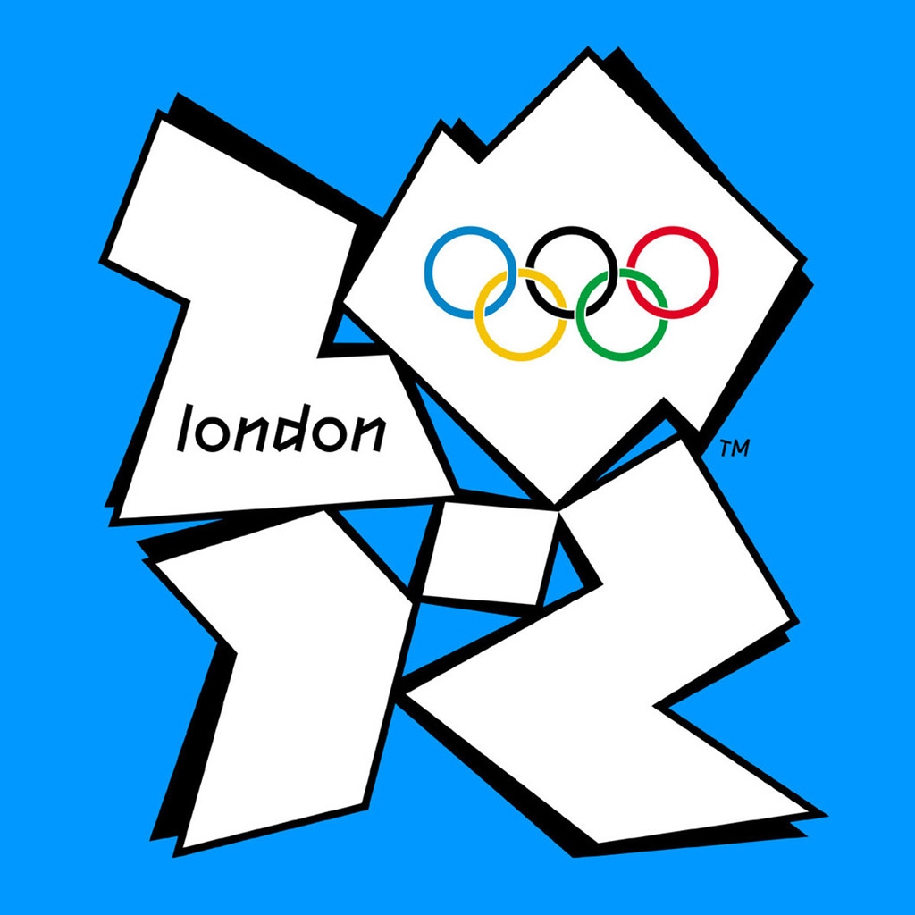 London 2012 Olympics Logo for 1024 x 1024 iPad resolution