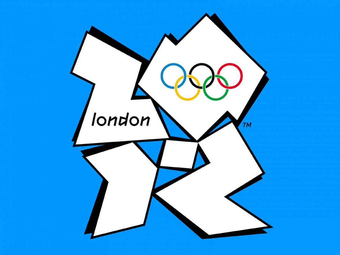 London 2012 Olympics Logo for 1152 x 864 resolution