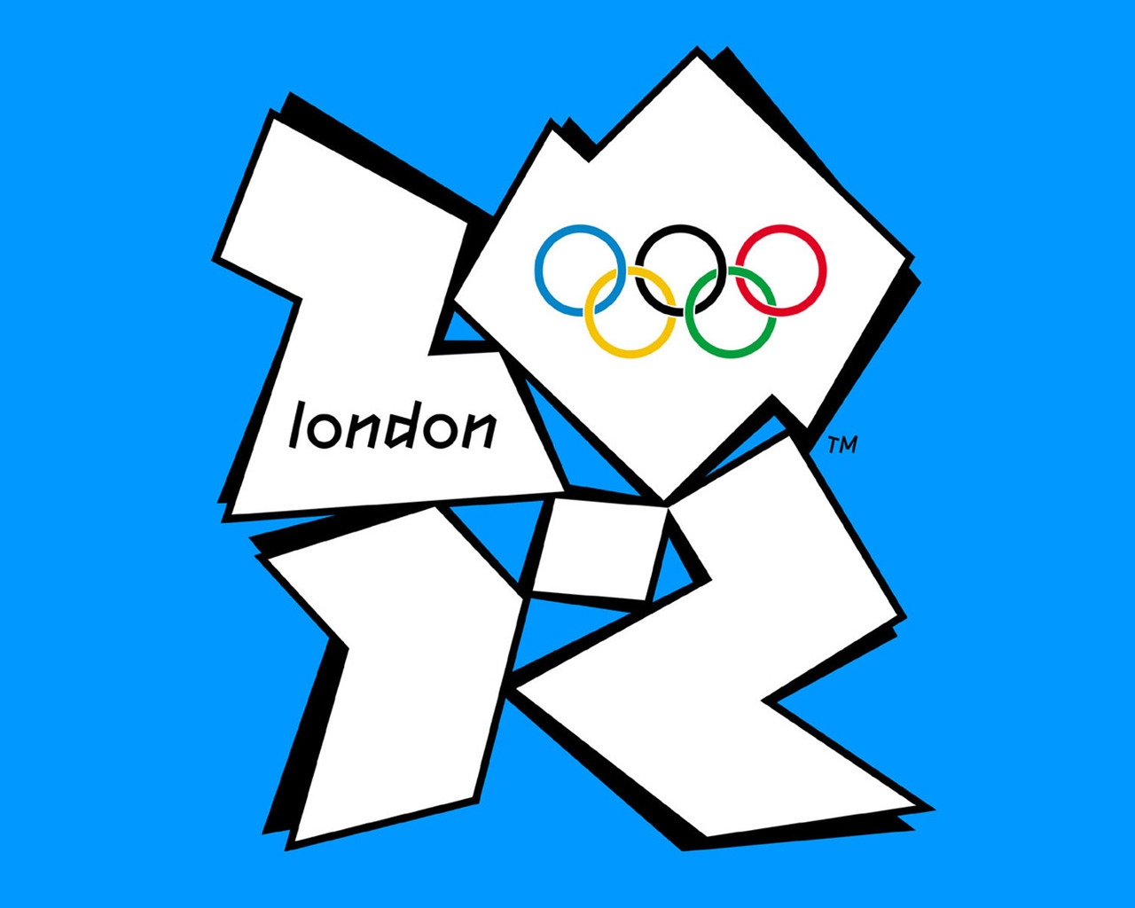 London 2012 Olympics Logo for 1280 x 1024 resolution