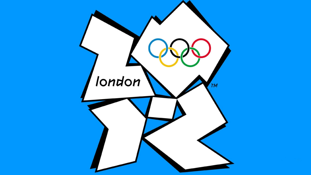 London 2012 Olympics Logo for 1280 x 720 HDTV 720p resolution