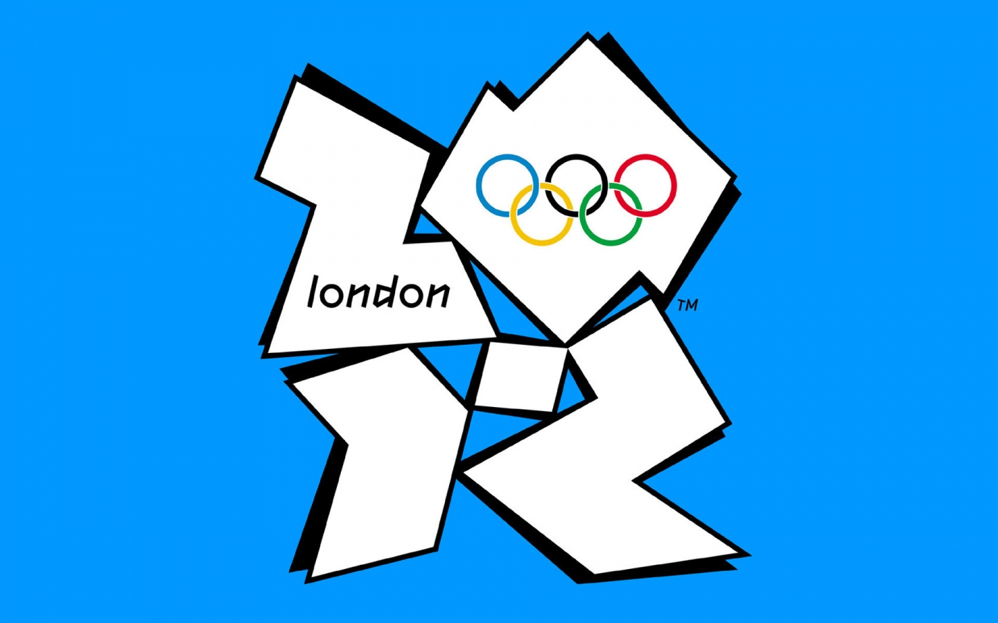 London 2012 Olympics Logo for 1440 x 900 widescreen resolution