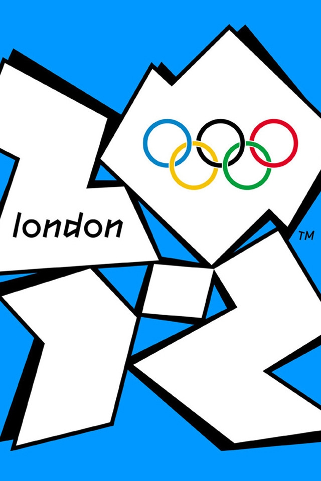 London 2012 Olympics Logo for 640 x 960 iPhone 4 resolution