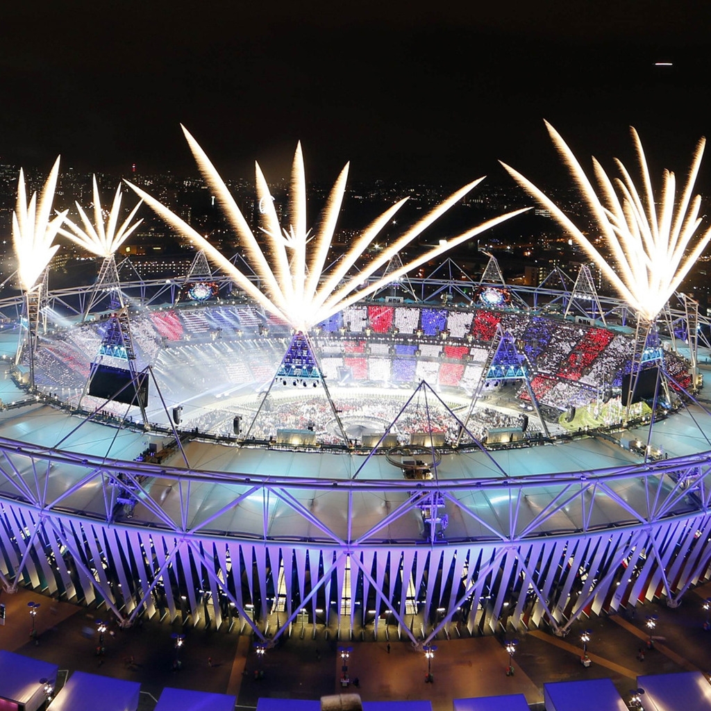 London 2012 Olympics Stadium for 1024 x 1024 iPad resolution
