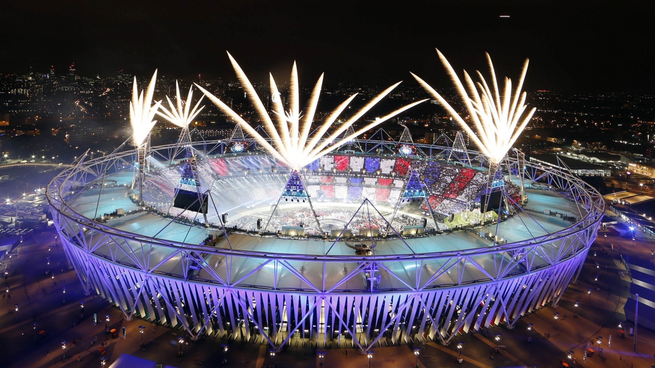 London 2012 Olympics Stadium for 1280 x 720 HDTV 720p resolution