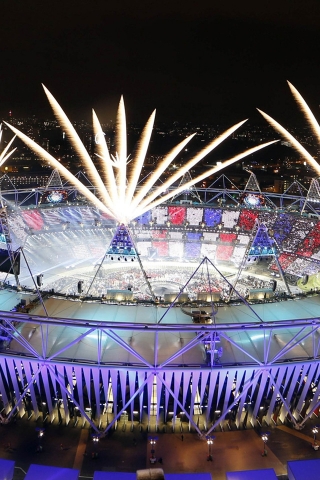 London 2012 Olympics Stadium for 320 x 480 iPhone resolution