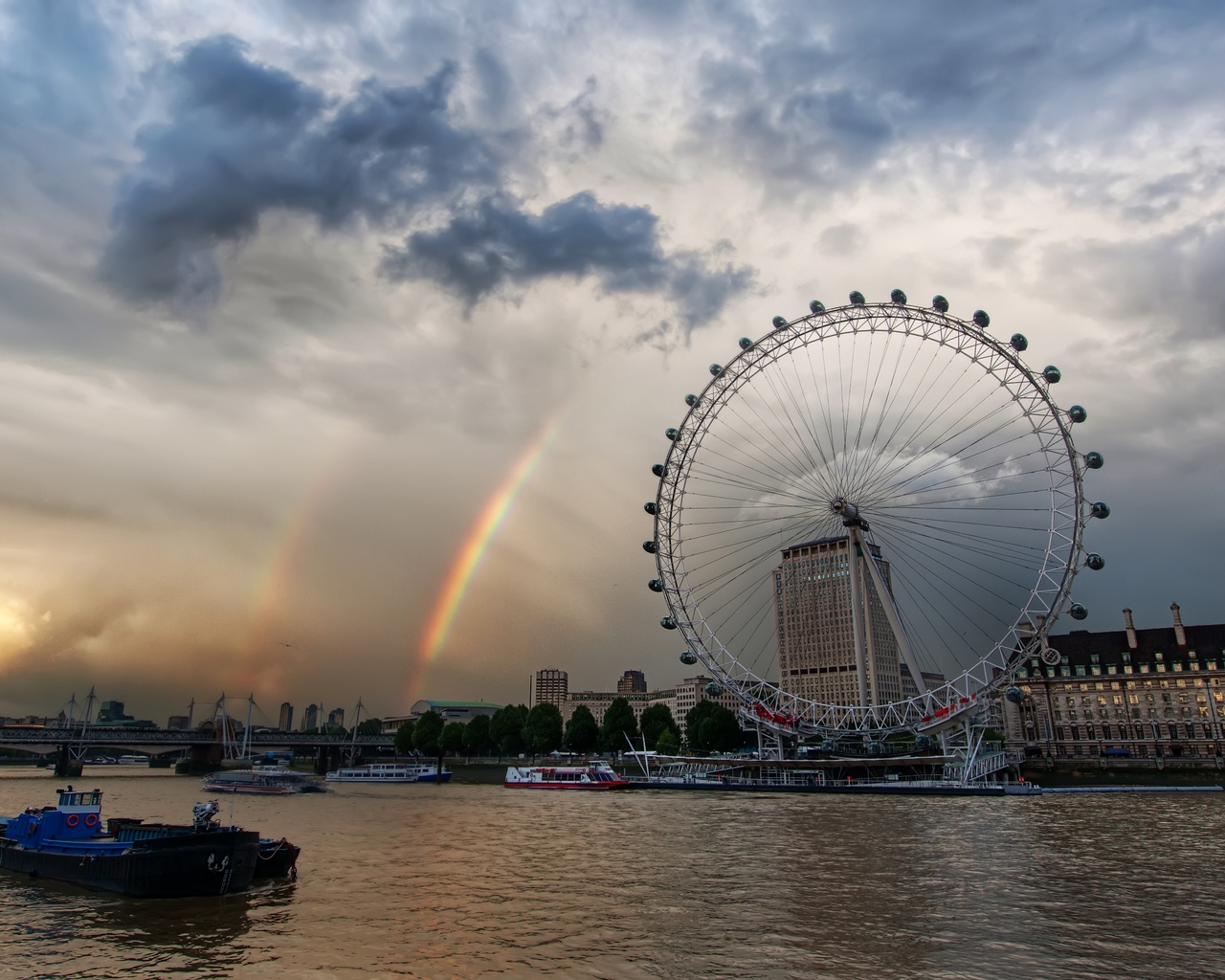 London Eye for 1280 x 1024 resolution