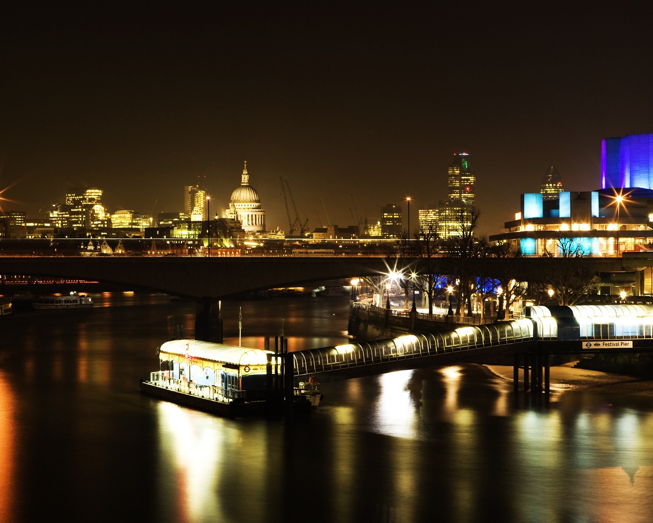 London Lights for 1280 x 1024 resolution